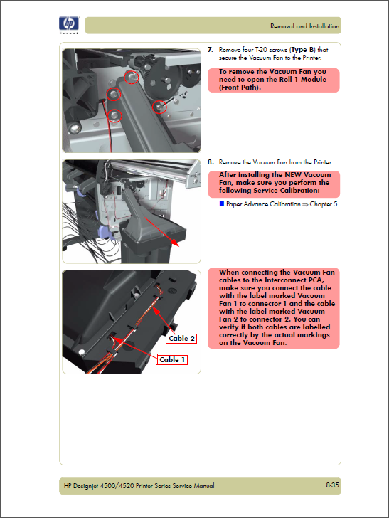 HP Designjet 4500 4520 Service Manual-5